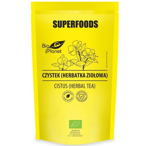 CZYSTEK (HERBATKA ZIOŁOWA) BIO 70 g - BIO PLANET CZYSTEK (HERBATKA ZIOŁOWA) BIO 70 g - BIO PLANET