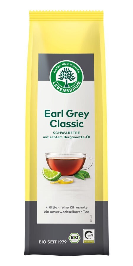 HERBATA CZARNA EARL GREY LIŚCIASTA BIO 100 g - LEBENSBAUM HERBATA CZARNA EARL GREY LIŚCIASTA BIO 100 g - LEBENSBAUM
