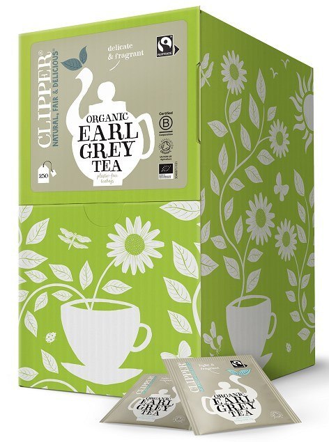 HERBATA EARL GREY FAIR TRADE BIO (250 x 2,0 g) 500 g - CLIPPER HERBATA EARL GREY FAIR TRADE BIO (250 x 2,0 g) 500 g - CLIPPER