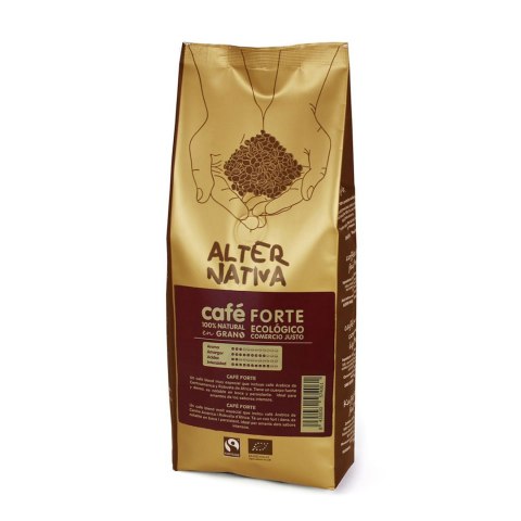 KAWA ZIARNISTA ARABICA/ROBUSTA FORTE FAIR TRADE BEZGLUTENOWA BIO 500 g - ALTERNATIVA3 KAWA ZIARNISTA ARABICA/ROBUSTA FORTE FAIR TRADE BEZGLUTENOWA BIO 500 g - ALTERNATIVA3