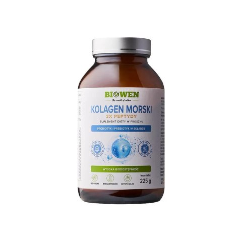 KOLAGEN RYBI 3 x PEPTYDY W PROSZKU 225 g - BIOWEN KOLAGEN RYBI 3 x PEPTYDY W PROSZKU 225 g - BIOWEN