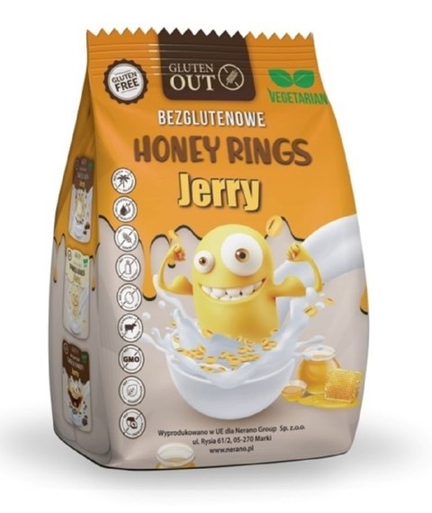 KÓŁKA ZBOŻOWE MIODOWE BEZGLUTENOWE 375 g - JERRY GLUTEN OUT KÓŁKA ZBOŻOWE MIODOWE BEZGLUTENOWE 375 g - JERRY GLUTEN OUT