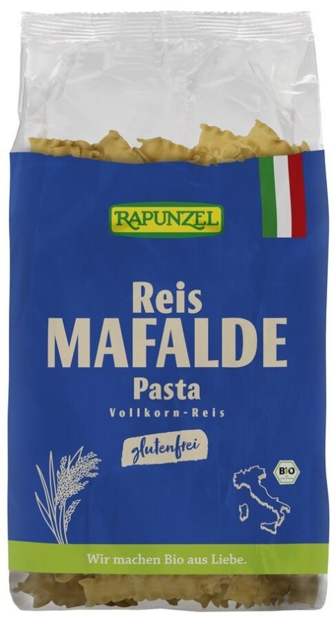 MAKARON (RYŻOWY RAZOWY) MAFALDE BEZGLUTENOWY BIO 250 g - RAPUNZEL MAKARON (RYŻOWY RAZOWY) MAFALDE BEZGLUTENOWY BIO 250 g - RAPUNZEL
