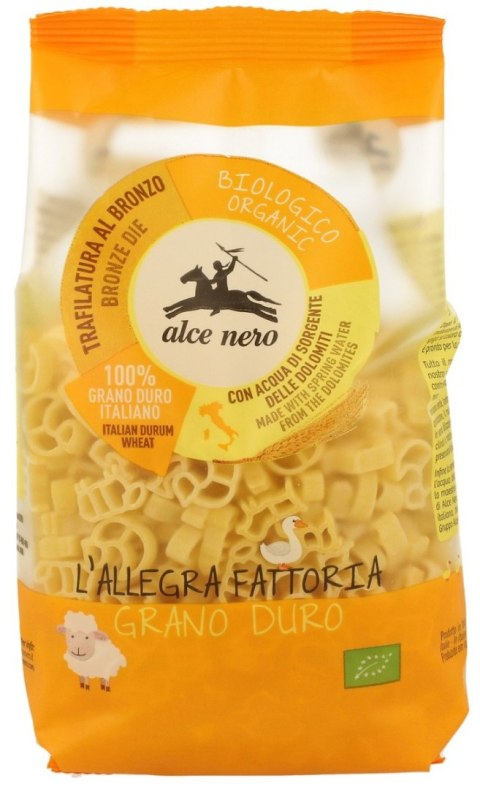 MAKARON (SEMOLINOWY) DLA DZIECI FARMA BIO 250 g - ALCE NERO MAKARON (SEMOLINOWY) DLA DZIECI FARMA BIO 250 g - ALCE NERO