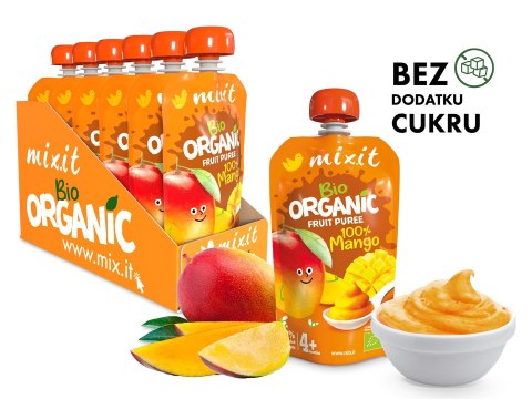 Mixit owocowy mus BIO 100% Mango
