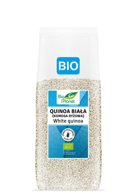 QUINOA BIAŁA (KOMOSA RYŻOWA) BEZGLUTENOWA BIO 250 g - BIO PLANET QUINOA BIAŁA (KOMOSA RYŻOWA) BEZGLUTENOWA BIO 250 g - BIO PLANET