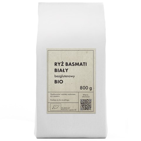 RYŻ BASMATI BIAŁY BEZGLUTENOWY BIO 800 g - THE PLANET RYŻ BASMATI BIAŁY BEZGLUTENOWY BIO 800 g - THE PLANET