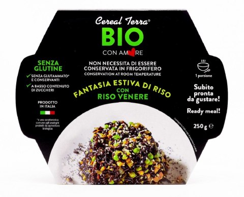 SAŁATKA RYŻOWA Z WARZYWAMI BEZGLUTENOWA BIO 200 g - CEREAL TERRA SAŁATKA RYŻOWA Z WARZYWAMI BEZGLUTENOWA BIO 200 g - CEREAL TERRA