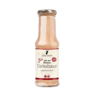 SOS KOKTAJLOWY BEZGLUTENOWY BIO 210 ml - SANCHON