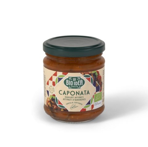 CAPONATA Z BAKŁAŻANA BIO 200 g - LA BIO IDEA CAPONATA Z BAKŁAŻANA BIO 200 g - LA BIO IDEA