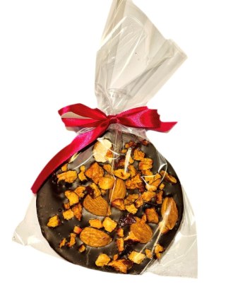 Bombka cz. ciemna ze śliwką i migdałami, 40g