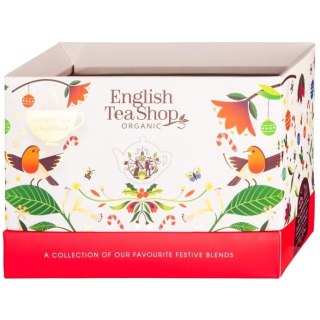 KALENDARZ ADWENTOWY (HERBATY I HERBATKI) BIO (LUXURY - 13 SMAKÓW) (25 x 1,78 g) 44,5 g - ENGLISH TEA SHOP ORGANIC (PRODUKT SEZON