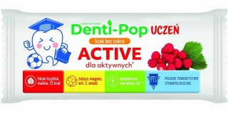 LIZAK KULKA O SMAKU POZIOMKOWYM NA METABOLIZM BEZ CUKRU BEZGLUTENOWY 6 g - MNIAM MNIAM STARPHARMA (DENTI - POP)