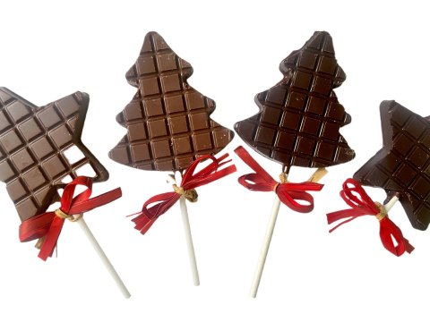 Lizak CHOINKA z czekolady mlecznej, 30g