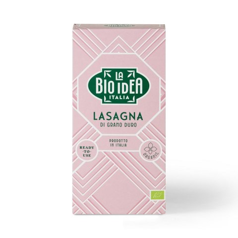 MAKARON (SEMOLINOWY) LASAGNE BIO 250 g - LA BIO IDEA MAKARON (SEMOLINOWY) LASAGNE BIO 250 g - LA BIO IDEA