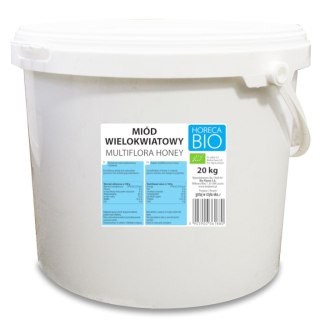 MIÓD WIELOKWIATOWY BIO 20 kg - HORECA (BIO PLANET)