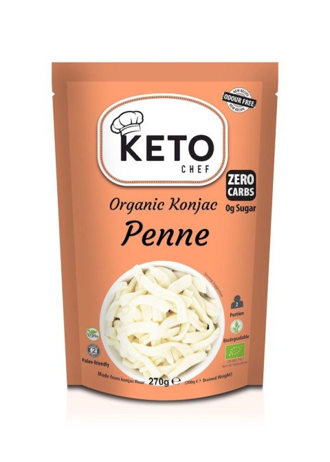 Makaron Penne konjac bezglutenowy bio, 270g
