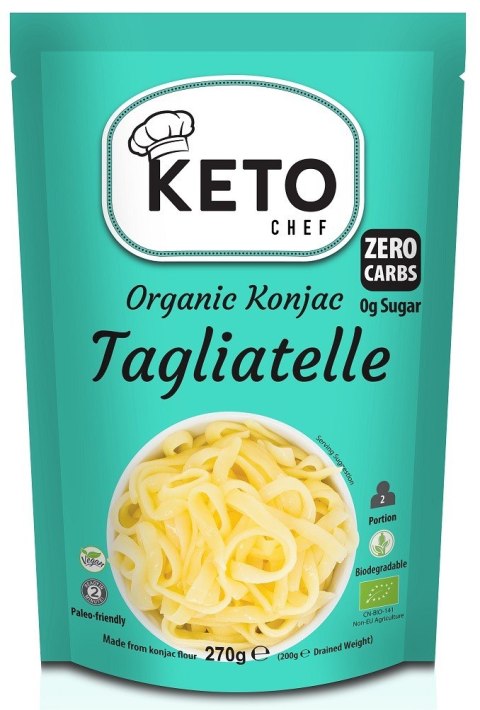 Makaron Tagliatelle konjac bezglutenowy bio, 270 g
