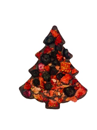 Mini Choinka cz.ciemna z jagodą i truskawką, 20g