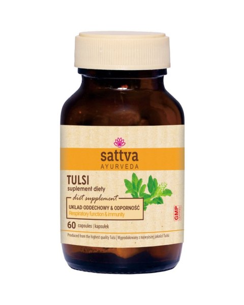 TULSI EKSTRAKT (450 mg) 60 KAPSUŁEK - SATTVA